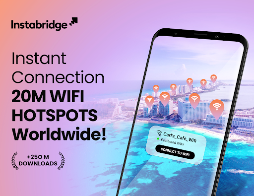 Instabridge- Contraseñas Wi-Fi PC