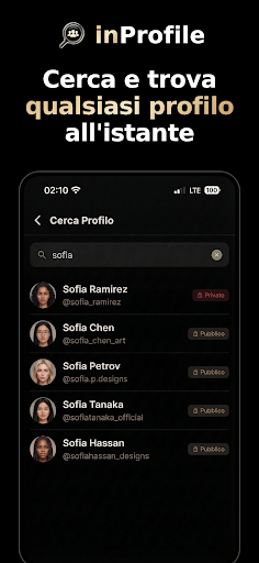 inProfile: Visitatore Profilo PC