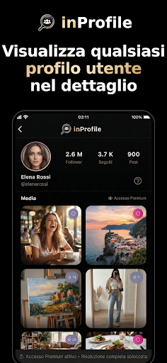 inProfile: Visitatore Profilo PC