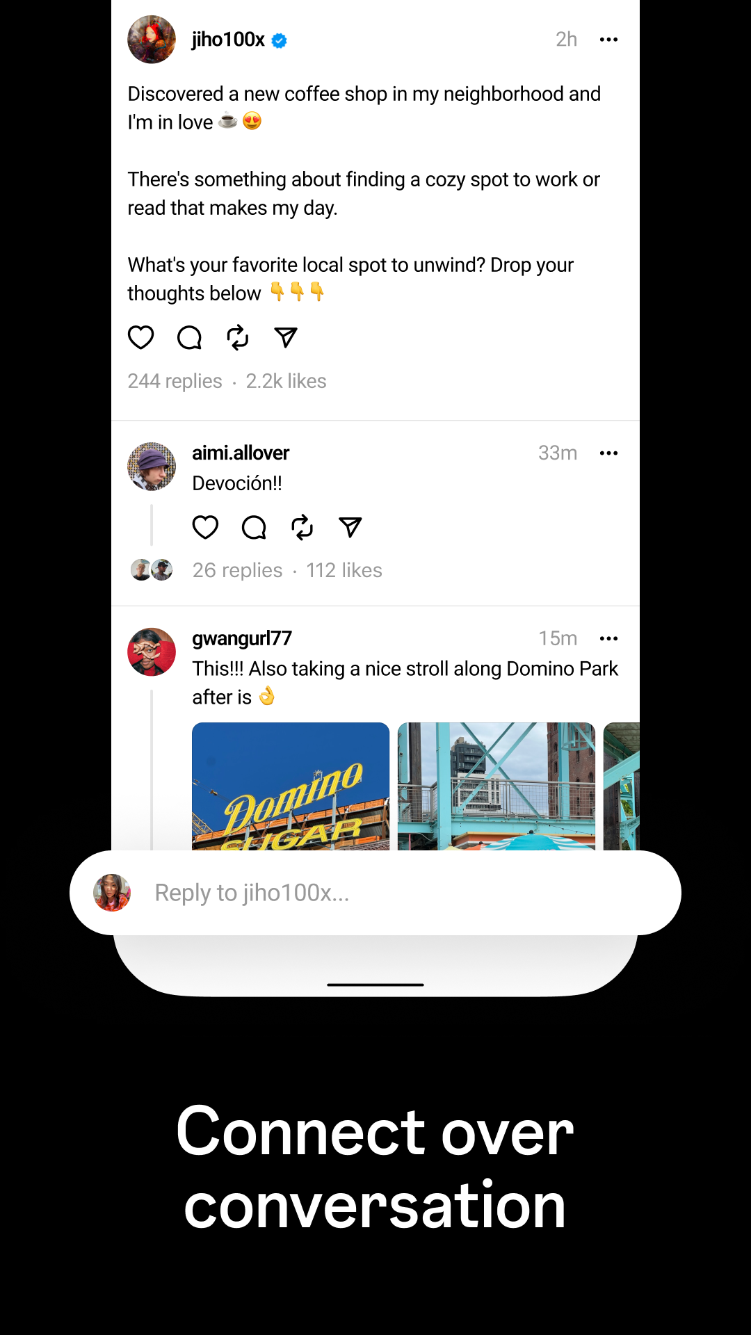 Threads, an Instagram app الحاسوب