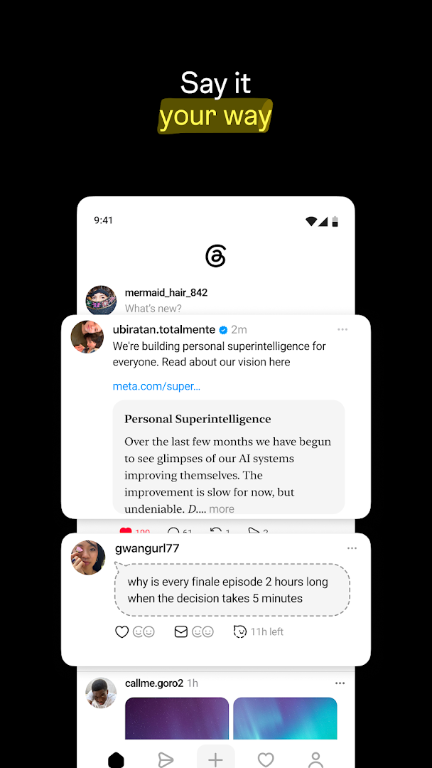 Threads, an Instagram app PC