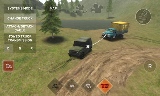 komputer Dirt Trucker: Muddy Hills