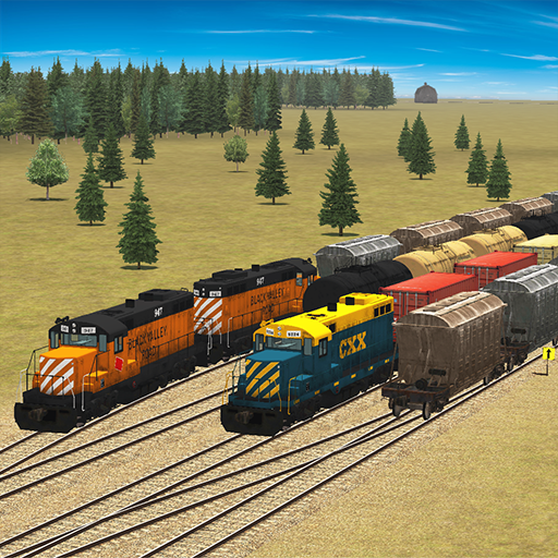 Train and rail yard simulator الحاسوب