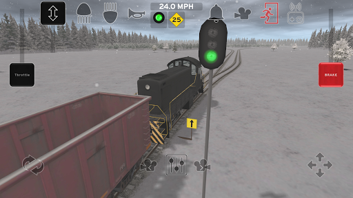 Train and rail yard simulator الحاسوب