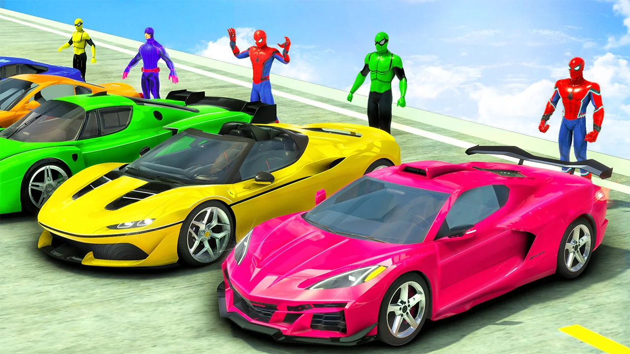 GT Car Stunt - Ramp Car Games ПК