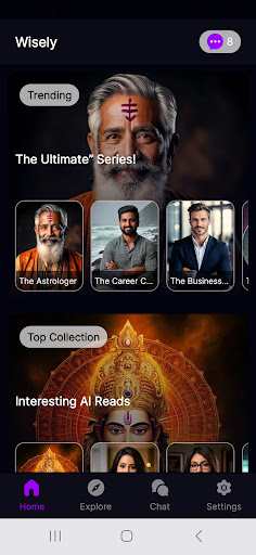 Wisely: AI Reads and Mentoring پی سی