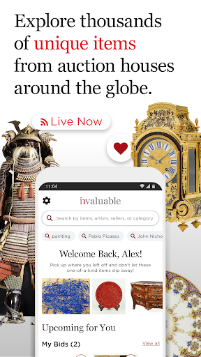 Invaluable Auctions: Bid Live PC