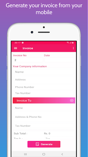 Invoice Book پی سی