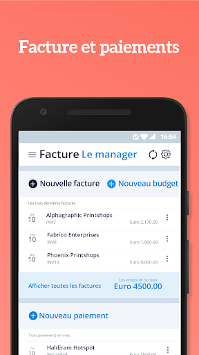 Facture et reçu et Estimation PC