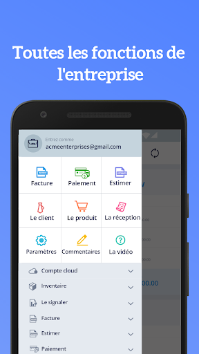 Facture et reçu et Estimation PC
