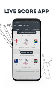 CricIO - Live Score for Cricket World Cup 2019 الحاسوب