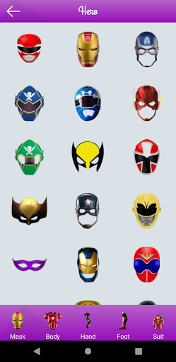 komputer Superhero Photo Camera Editor