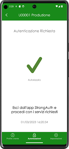 StrongAuth Mobile