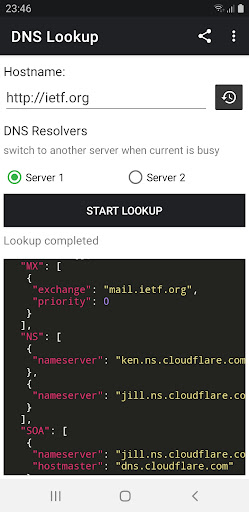 komputer DNS Lookup Tool