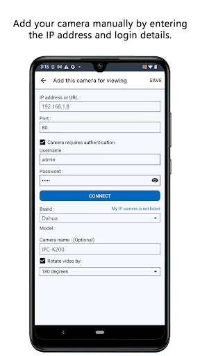 IP Camera Monitor PC