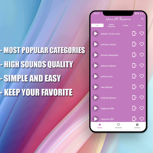 آئی فون تمام رنگ ٹونز پی سی