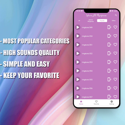 آئی فون تمام رنگ ٹونز پی سی