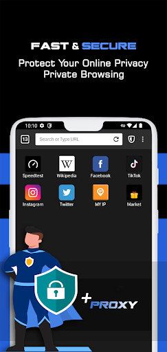 Browser Proxy Cepat পিসি