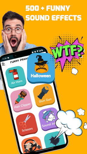 Haircut prank, air horn & fart PC