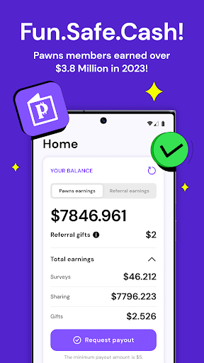 Pawns.app: Surveys for Money