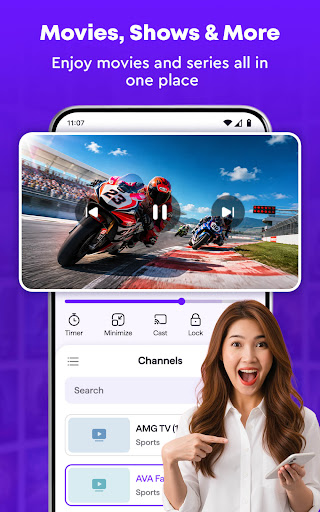 IPTV Online Player: Live TV PC