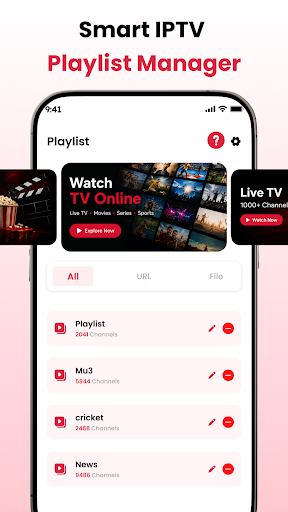 IPTV Online Player: Live TV الحاسوب