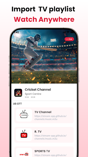 IPTV Online Player: Live TV الحاسوب