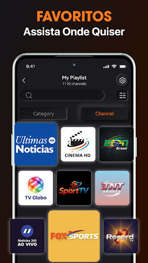 Smart IPTV Player, TV ao vivo para PC