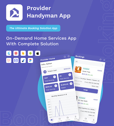komputer Provider Handyman App