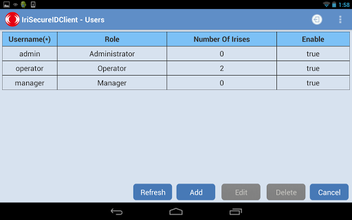 IriSecureIDClient PC