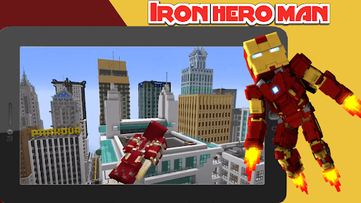 komputer McPe အတွက် Iron Hero MAND