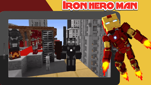 komputer McPe အတွက် Iron Hero MAND