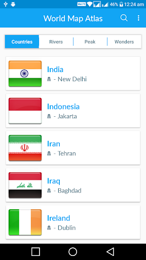 Offline World Map پی سی