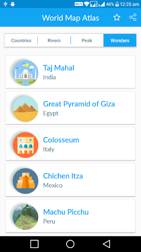 Offline World Map پی سی