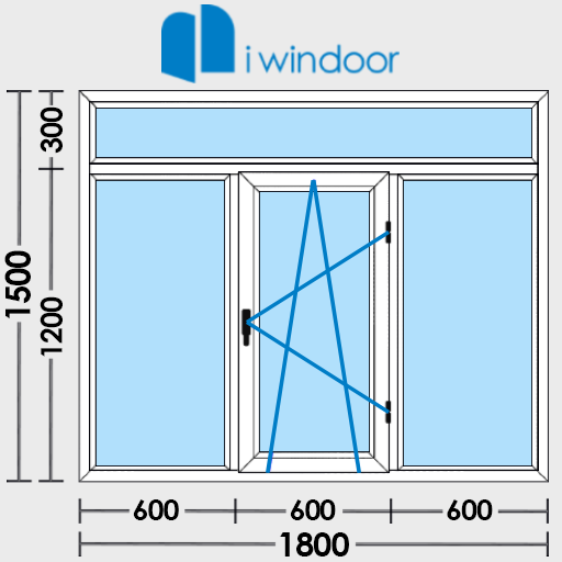 PVC and aluminium window and d PC