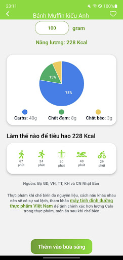Caloer - Tính Calo & Giảm Cân PC