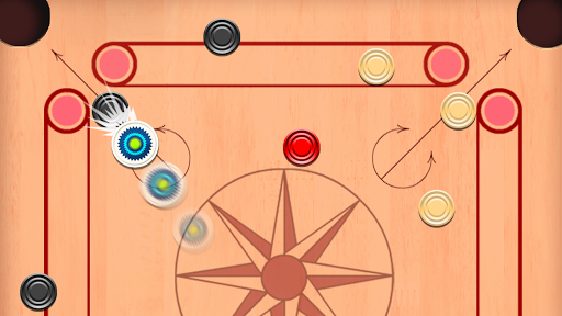 Carrom Board Game Disc Pool