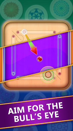 Carrom Board Game Disc Pool