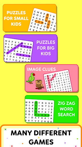 Kids Word Search Games Puzzle