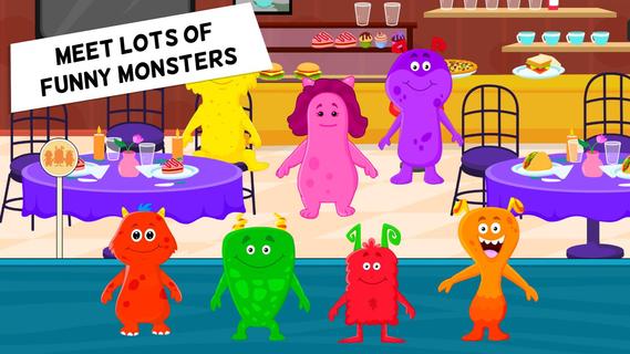 My Monster World - Town Play Games for Kids