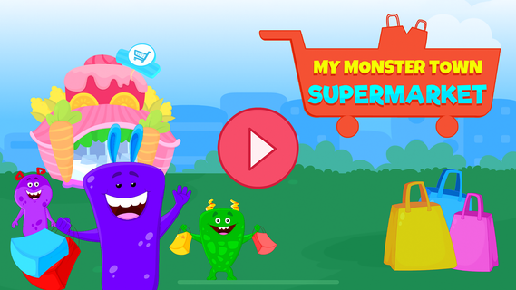 My Monster Town - Supermarket Grocery Store Games para PC