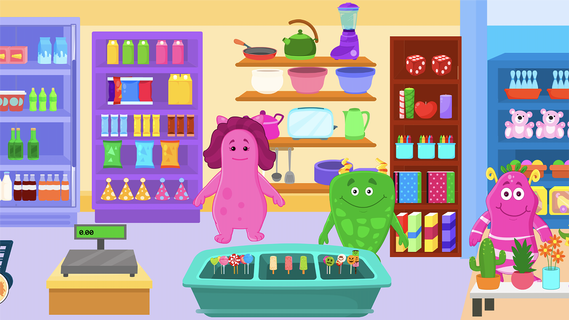 My Monster Town - Supermarket Grocery Store Games para PC