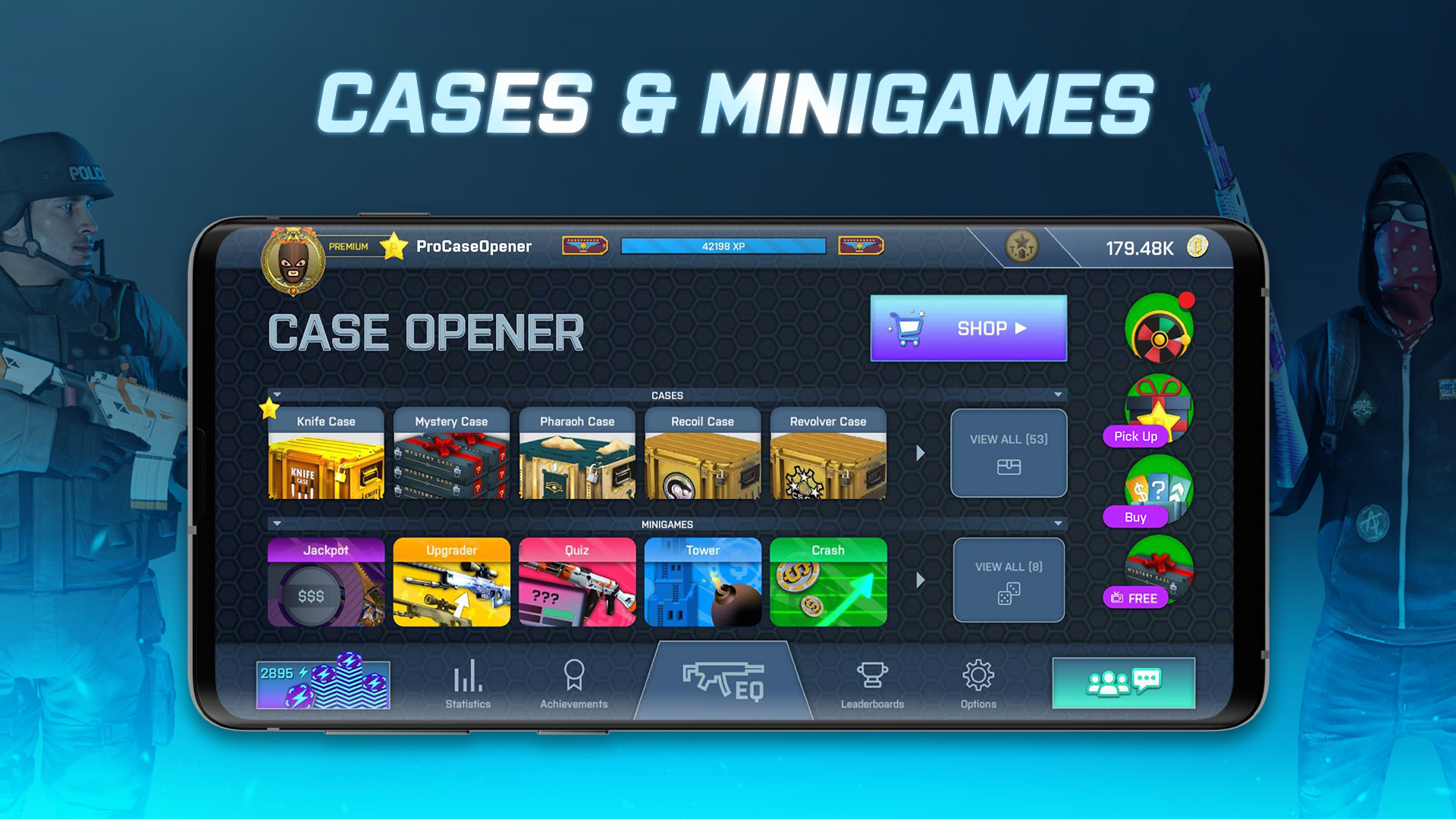 Case Opener - skins simulator with minigames PC