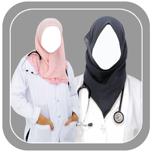 Women Hijab Doctor PhotoFrames PC