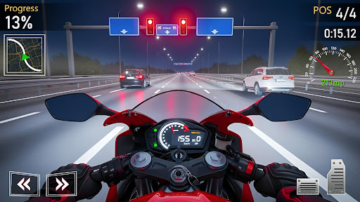 komputer Motorbike Games Bike Racing 3D