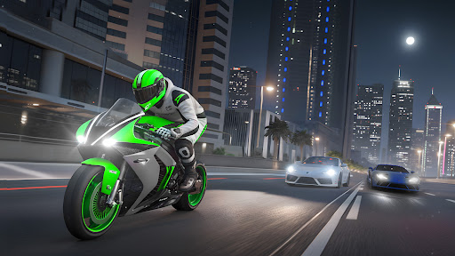 komputer Motorbike Games Bike Racing 3D