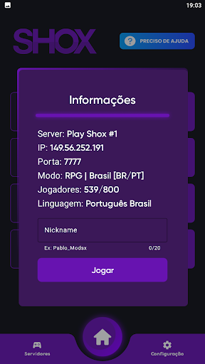 Brasil Play Shox SAMP Mobile