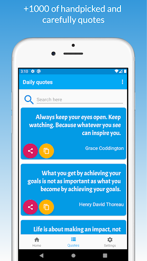 Motivational Daily quotes PC