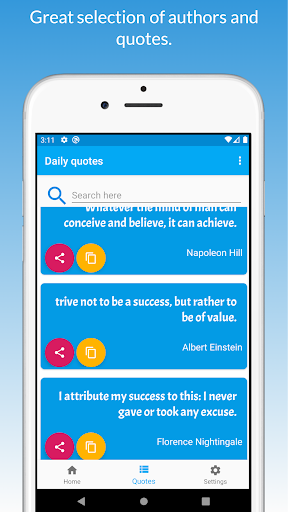 Motivational Daily quotes PC