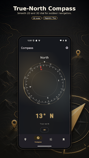 latitude longitude & compass PC